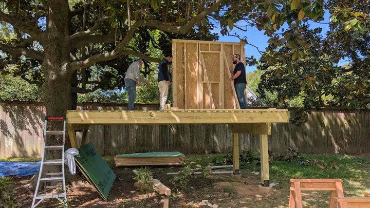 Raising the walls